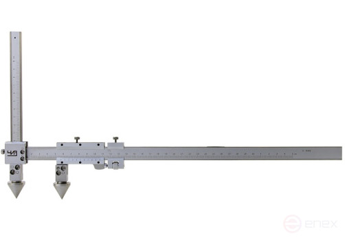 Vernier caliper of the inter-center control panel 20 - 150 - 0.02 CHEESE with calibration