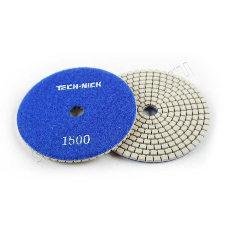 Алмазный гибкий шлифовальный круг TECH-NICK WHITE NEW, 100x2.5мм, Р 1500