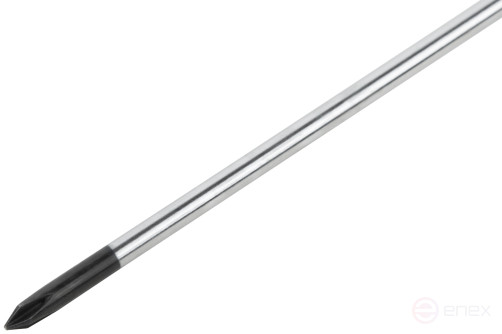 Screwdriver "Master", CrV steel, rubberized handle 3x75 mm PH0
