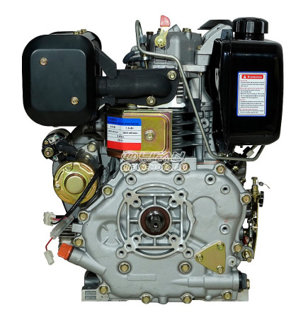 Двигатель Lifan Diesel 188FD, шлицевой вал 25мм, катушка 6 Ампер