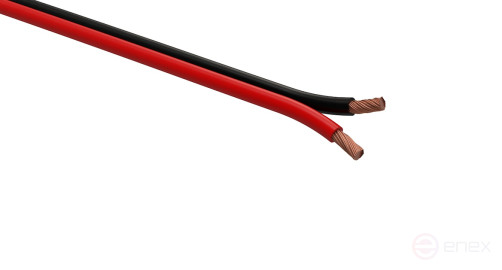 A-250-RB ERA Speaker cable 2x2.5 mm2 red-black, 100m