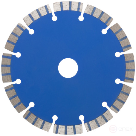 Диск отрезной алмазный турбо-сегментный, 150 x 2,3-2,4 x 10 x 22.2 мм