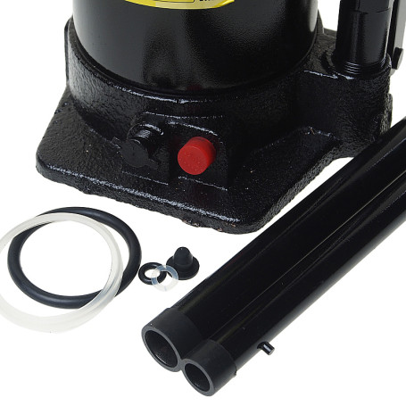 Hydraulic jack ER-80302 bottle with 32t valve, repair kit (lifting height 285-465mm) EUREKA /1/2