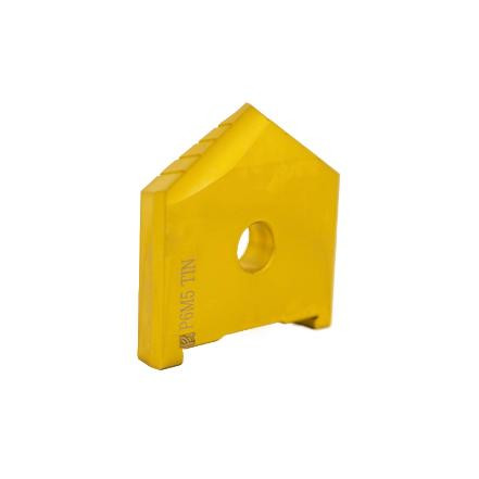 Drill bit (plate) 58 P6M5(M2) for metal TiN 2000-1243 GOST 25526-82 "Russian Tool" (RI)