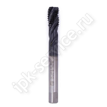 Метчик машинный с винтовой канавкой М16*2,0 осн Р6М5К5 TiCN DIN376