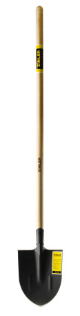 A pointed digging shovel with a wooden handle 1400 mm LKOCH6