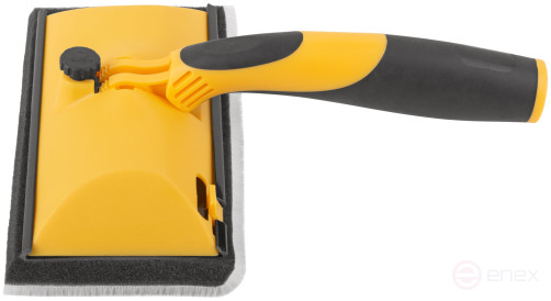 Pad for paints and varnishes, rubberized handle 180x95 mm