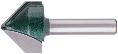 Grooved V-shaped milling cutter DxHxL=25x20.7x55.7mm
