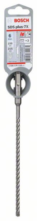 Impact drills SDS plus-7X 6 x 150 x 215 mm, 2608576118