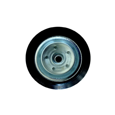 Грузовая тележка двухколесная Промышленник Д-250П с откидной полкой (литые колеса) 250 мм