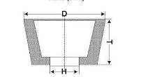 Круг шлифовальный чашечный конический, тип 11, 125-45-32, 14A