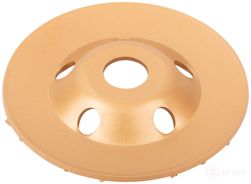 Диск твердосплавный шлифовальный, наклонный, посадочный диаметр 22,2 мм, 125 мм, Р8