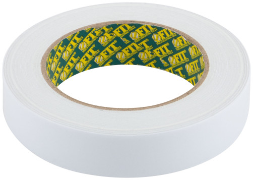 Adhesive tape, 2-sided mounting,foam-based, white, 25 mm x 5 m