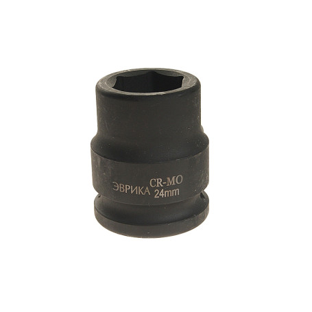 Головка торцевая 24мм 3/4" 6-гранная ударная L=50мм ЭВРИКА ER-95912 1/48