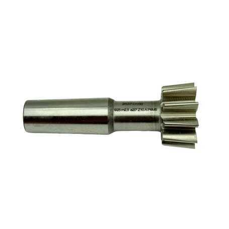 Tail gouge M 2.5, z=10, 20°, D=25 mm (2537-0159) TORNERI T028239