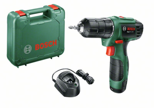 Two-speed impact drill-screwdriver with lithium-ion battery EasyDrill 1200, 06039A210A