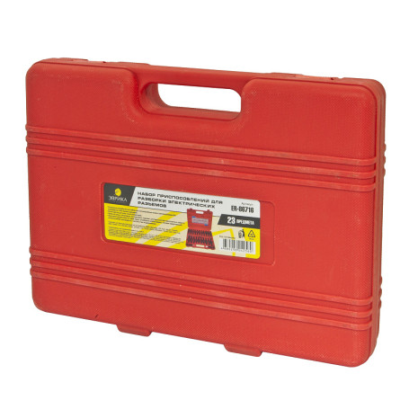 A set of devices ER-86716 for disassembling electrical connectors 23pr., in a case EUREKA /10