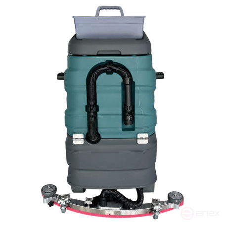 Compact broken machine with operator