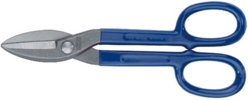 D146-250 Metal scissors, American, left, cut: 1.0 mm, 250 mm, high-quality steel, straight cut