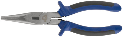 Thin-nosed "One" two-tone rubberized handles, polished steel 200 mm