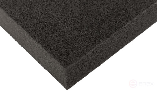 Aluminum oxide grinding sponge, 100x70x25 mm, P 80