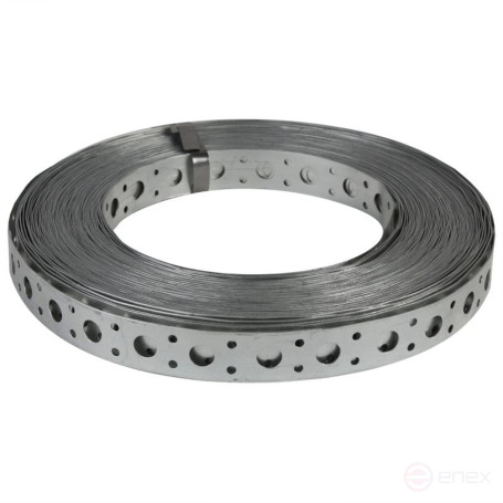 Лента монтажная ЭРА lp-12-0.55-25 перфорированная прямая 12х0,55мм 25м