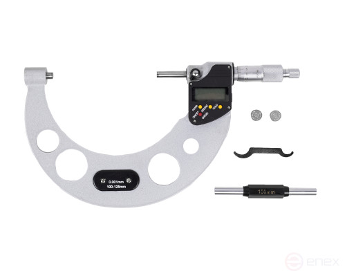 Микрометр гладкий МКЦ - 125 0,001 электр. 4 - кн. IP54 ЧИЗ