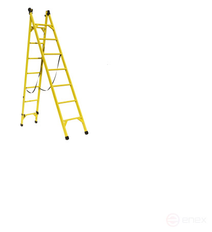 Double-sided fiberglass universal ladder LSD-U-2x7-K55P