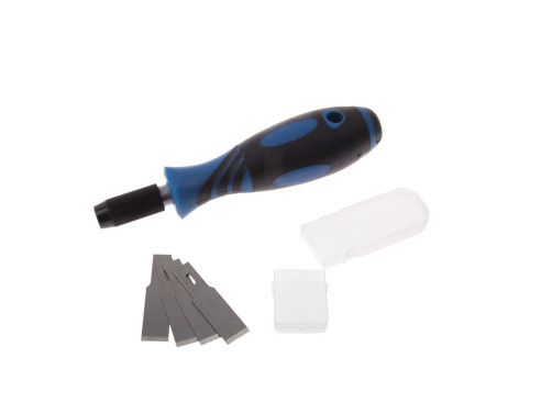 Scraper knife with a set of blades MASTAK 107-03012