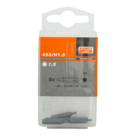 2 x Биты HEX 3x20 MM 5/32