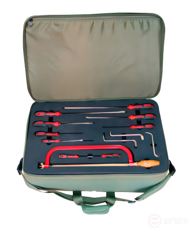 Explosion-proof tool kit (85 items) BeCu No.AA02-85, HORTZ