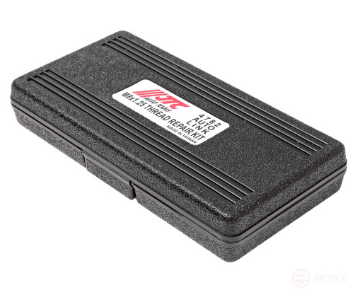 Set of tools and inserts for thread restoration M14x1.25mm L=12.4mm 9 pieces JTC