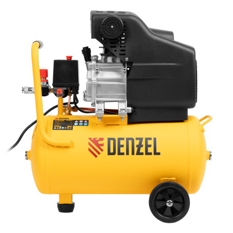 Air compressor DC1500/24, direct drive, 1.5 kW, 24 liters, 220 l/min Denzel