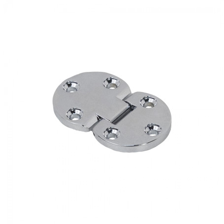 Петля секретерная металл/металл d30мм хром AKS плоская