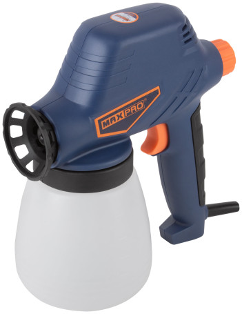 MAX-PRO Electric Spray gun 80 W; 0.8 mm; 800 ml; 30 din/sec; 280 ml/min; 1.1 kg; box