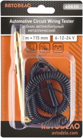 Automotive probe "igla" 110mm, 6-24V, 3 m Wire (Avtodor) 40630