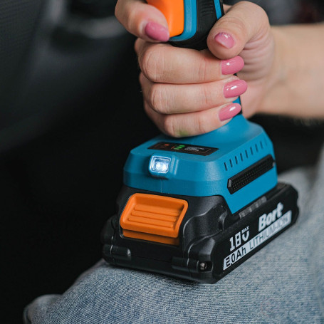 Дрель-шуруповерт аккумуляторная BORT BAB-21-BLK (2x1,5Ah)