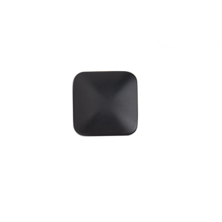 Handle meb. button met. KNOPA black matte, AKS