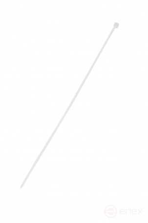 WRline WR-SHN-25-200W Стяжка-хомут 2,5х200 мм, кабельная нейлоновая 6,6, неразъемная, цвет белый (100шт)