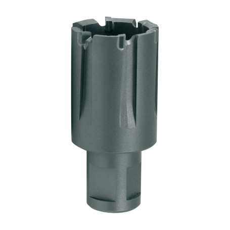 Сверло корончатое для сверления рельс с напайными твердосплавными пластинами ф24х80