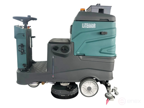 Компактная поломоченая машина с сиденьем оператора LiTE660R-L100 (литиевая АКБ 100 Ач С2)