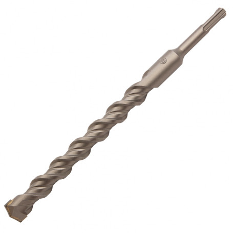 Concrete drill, double spiral, three dust-removing edges, 20 x 260 mm DENZEL