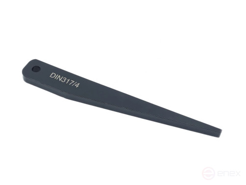 Wedge for knocking out the KM4 tool