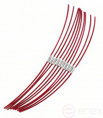Fishing line for a spiral trimmer 2.65 MM RED L=15M (75 gr)