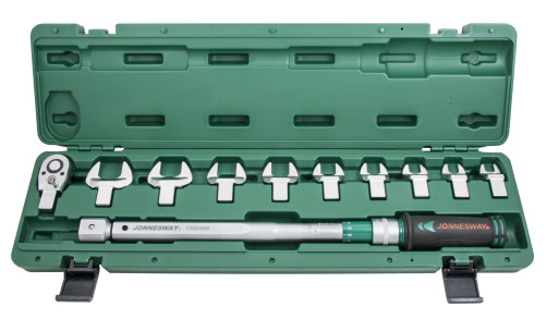 T30200NS Torque wrench 1/2" DR with replaceable horn nozzles 13-30 mm and drive, 40-200 Nm