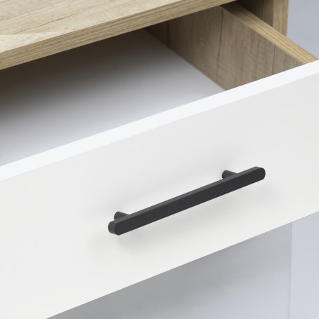 Handle meb. bracket alum. GAME 192 matte black, AKS