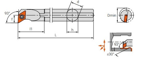 Державка S16Q-SDUCR07