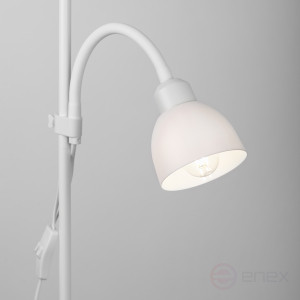 7088-501 Floor Lamp Rivoli Alexandrina 7088-501 Floor Lamp 1 x E27 40W + 1 x E14 40W White