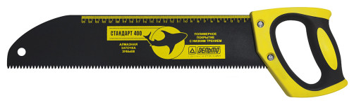 Wood hacksaw "Standard 400" (blade length L=400 mm, tooth profile average, pitch 4.5 mm)