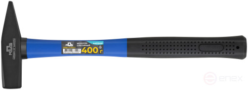 Hammer, fiberglass handle 400 gr.